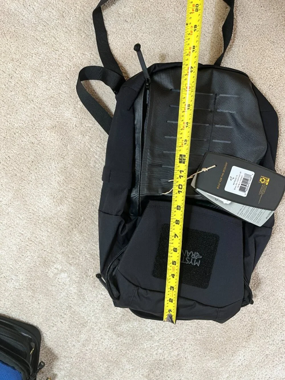 New NWT Mystery Ranch Rip Ruck 15 L Backpack Black EDC Tactical Daypack